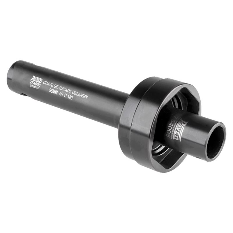 Chave Sextavado 95mm Para Porca do Cubo Traseiro dos Caminhões Delivery 754008 RAVEN