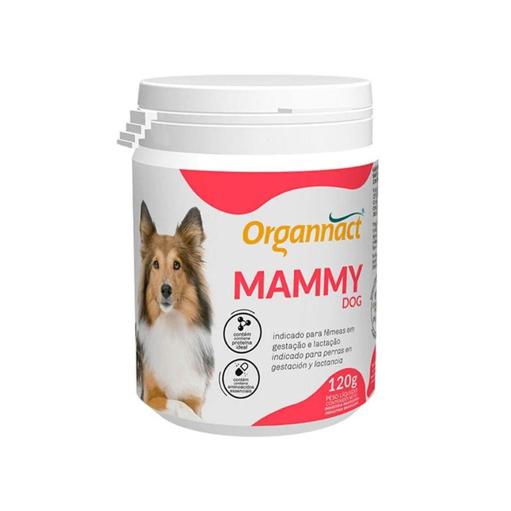 Mammy Dog Po 120g Vitamina Pet Gestantes Organnact em Oferta na Shopee