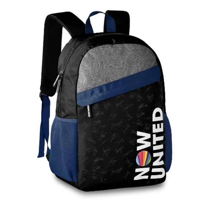 Mochila escolar NOW UNITED unissex grande notebook faculdade trabalho masculino feminina
