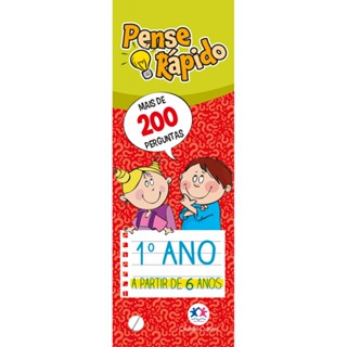 Livro - Pense rápido - 1º ano