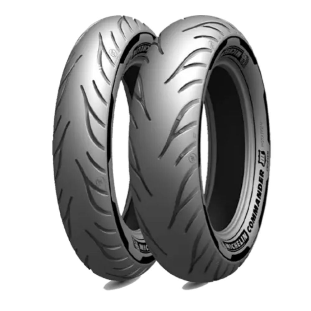 Par Pneu Moto Michelin COMMANDER 3 CRUISER 130/90 B16 + 170/80 B15 Boulevard M800 Suzuki