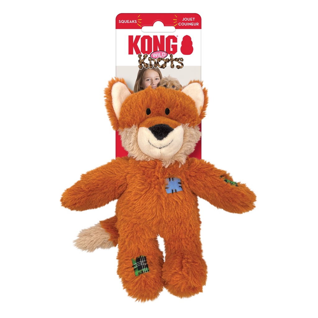 Brinquedo Pelucia Kong Wild Knots Raposa: Onde Comprar | BuscaProdutos