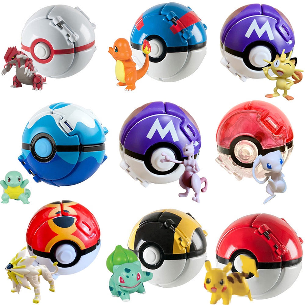 Bola Pokemon Explosão Pokémon Balanço Super Sonho Tartaruga Yusanjia Modelo Brinquedo Figura Decoração Presente