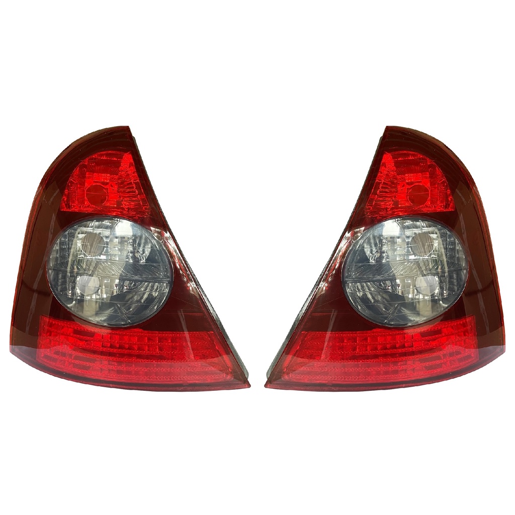 Par Lanterna Traseira Clio Hatch Renault 03 Á 10 Fumê