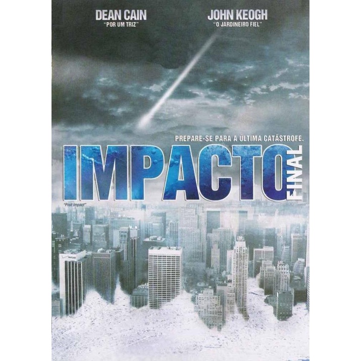 DVD Impacto Final (Post Impact) Dean Cain e John Keogh