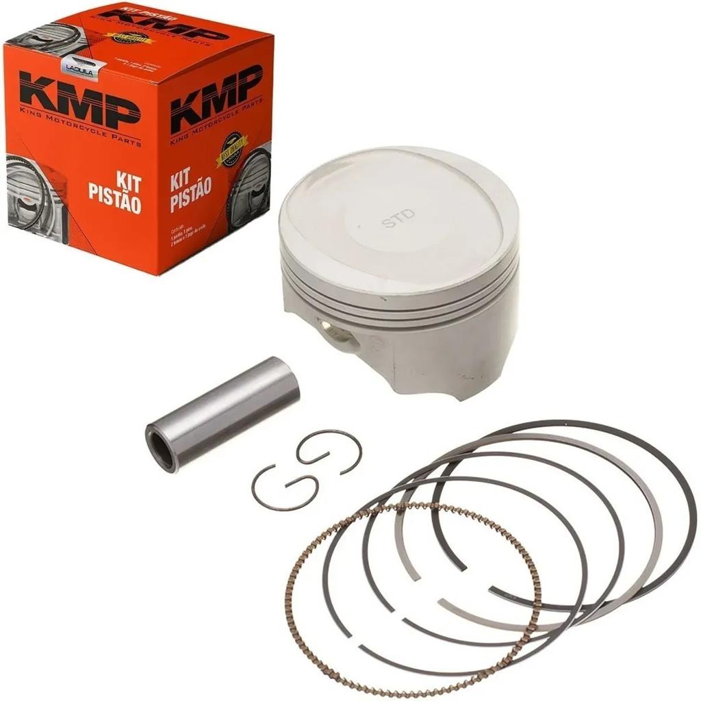 Kit Pistao Com Anel Completo Kmp Xre 190 0,50 61,50 mm em Oferta na Shopee