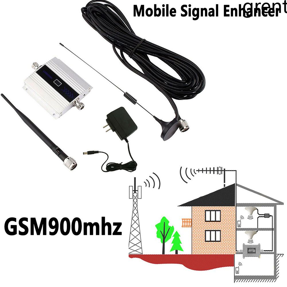 900mhz Gsm 2g/3g/4g Reforço De Sinal Repetidor Amplificador de Antena Para Telefone Celular-grent