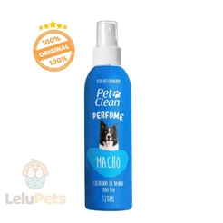 Perfume para Cães e Gatos Pet Clean Machos 120ml