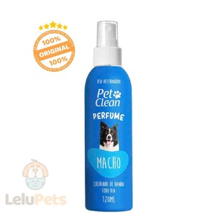 Perfume para Cães e Gatos Pet Clean Machos 120ml