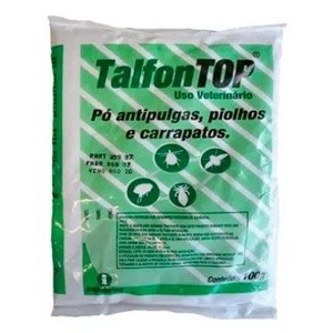 Talfon Top Pó Anti Pulgas, Carrapatos e Piolhos (PACOTE 100G)