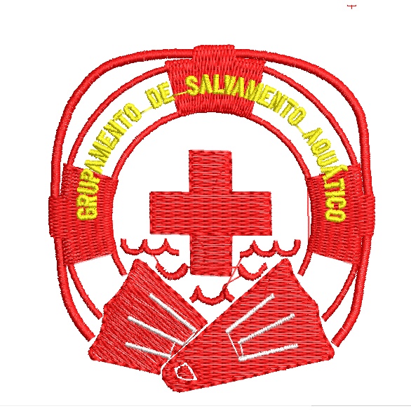 Patch Bordado Grupamento Salvamento Aquatico