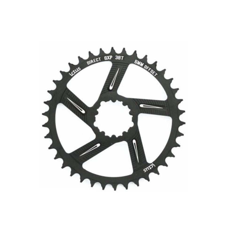 Engrenagem Direct GXP Coroa Offset 6MM Preta