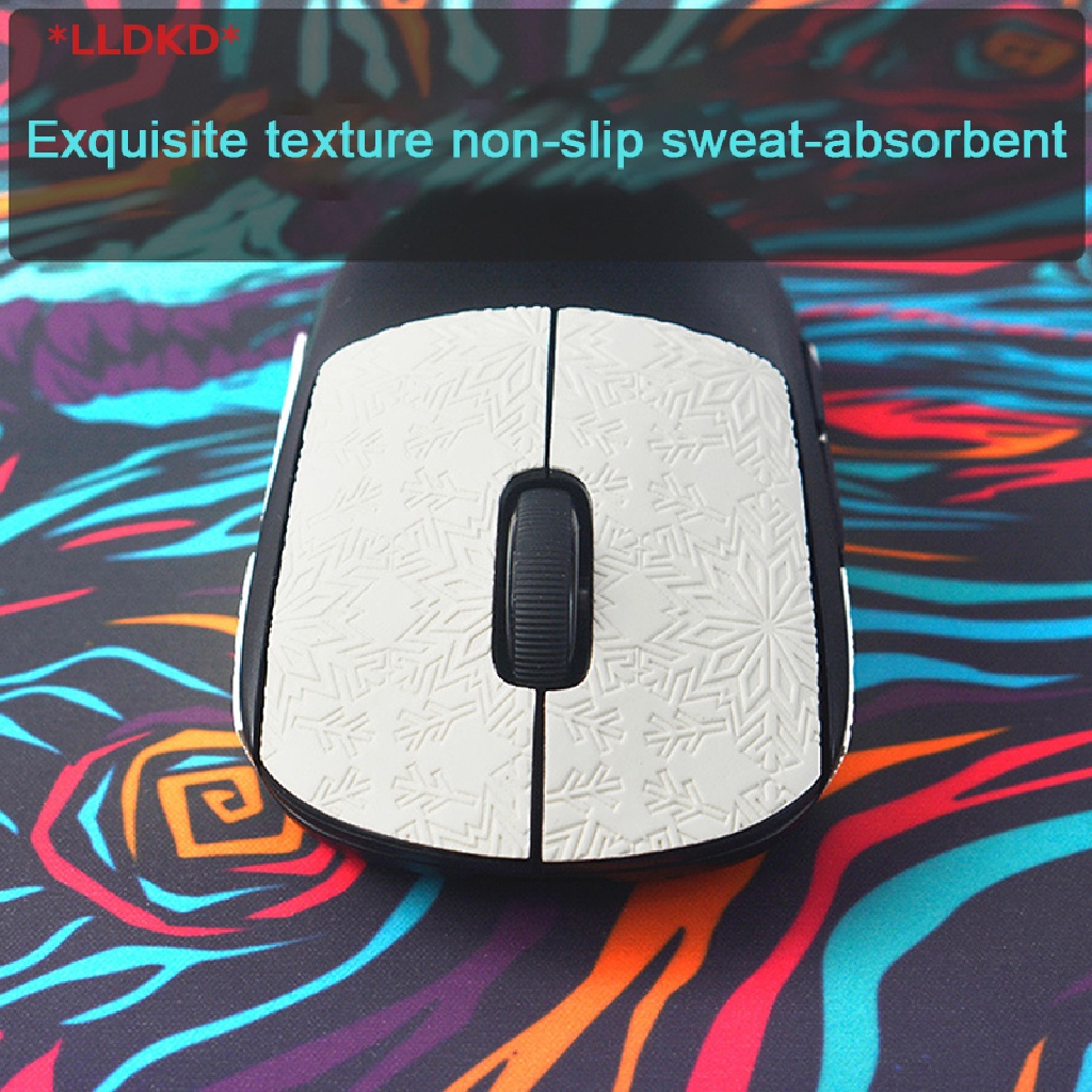 LLDKD > Fita Adesiva Para Mouse Grip Skate Feito À Mão Sem Escorregamento Suor De Pele Logitech G Pro X Superlight GPW Fio Novo