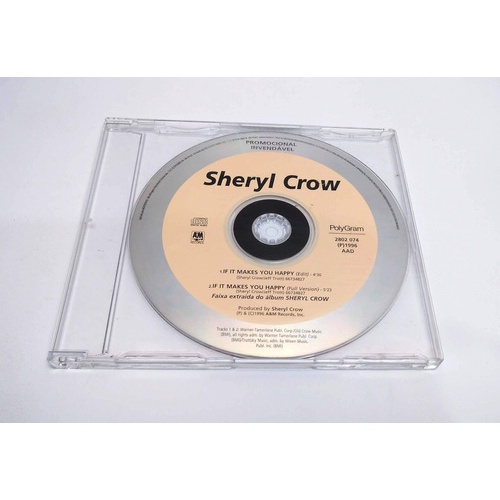 Cd Single Sheryl Crow - If It Makes You Happy
