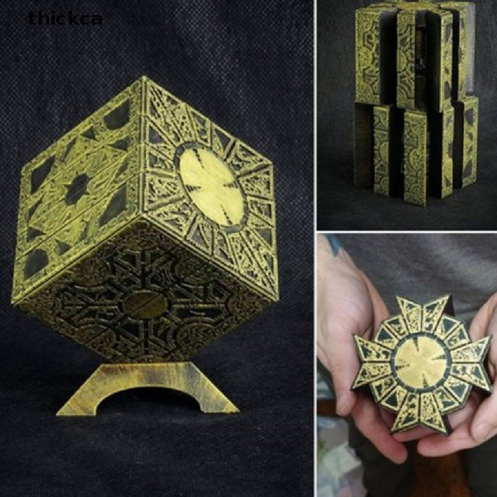 thickca 1pc Hellraiser Caixa De Quebra-Cabeça Móvel Lamento Horror Terror Figuras Filme Série Cubo Totalmente Pinhead Pr
