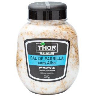 Sal De Parrilla Com Alho Thor 800G