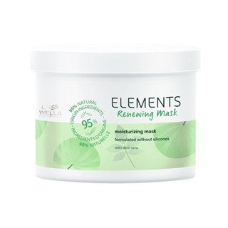 Wella professionals elements renewing máscara de hidratação 500ml