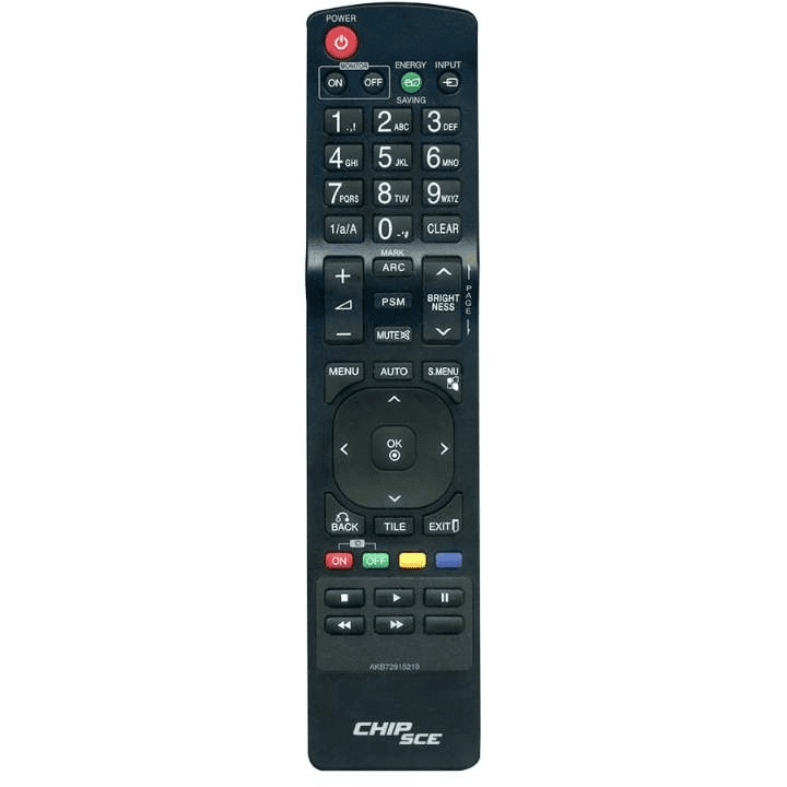 Controle Remoto De Televisão Compatível TV Smart Led LCD 3d LG Modelo Abk72915219 0265219