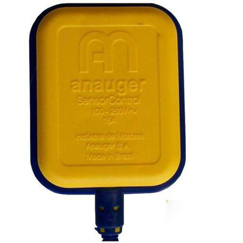 Eletro Boia Sensor Control Cabo 1,5 Metros 15A ANAUGER
