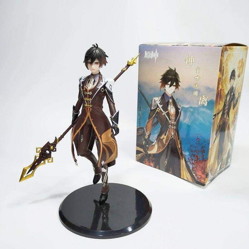 Zhongli 19cm Genshin impact action figure boneco