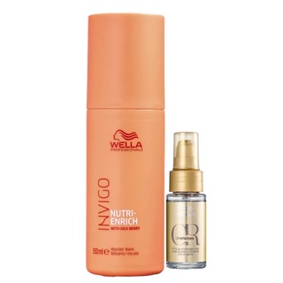 Kit Leave-in Nutri-Enrich Wonder Balm e Oil Reflection 30ml em Oferta na Shopee