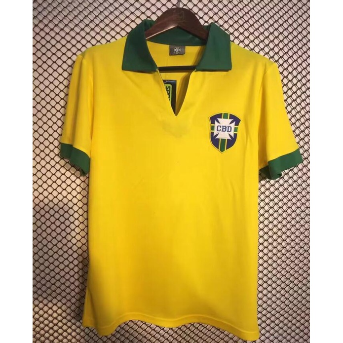 Edição especial de camisa histórica da Seleção Brasileira será