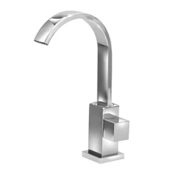 Torneira Lavatório/Banheiro Mesa Quadrada Bica Móvel Metal