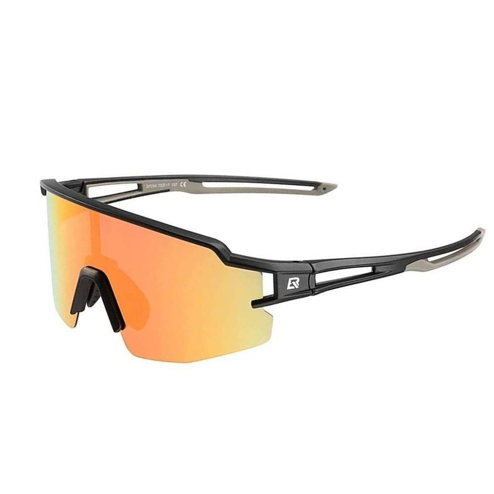 Óculos Preto/Cinza com 1 Lente Polarizado Ciclismo Clip para Grau