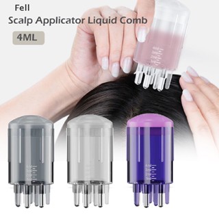 4ml Aplicador De Couro Cabeludo Guia Líquido Para Crescimento De Cabelo Óleo De Soro Aplicar COD Massageador