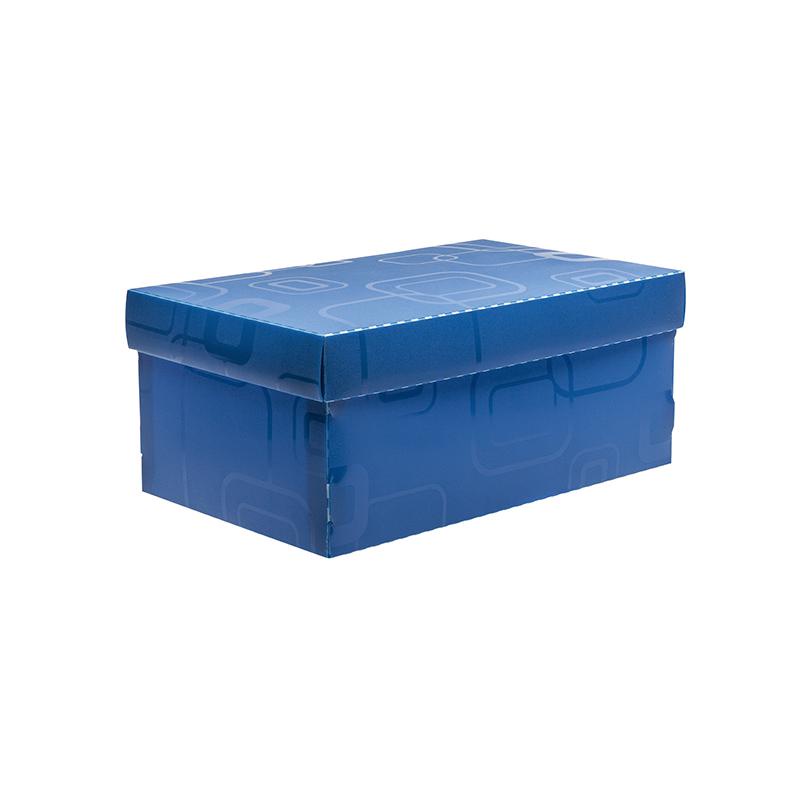 Caixa organizadora mini sapato azul 2169.C Dello em Oferta na Shopee