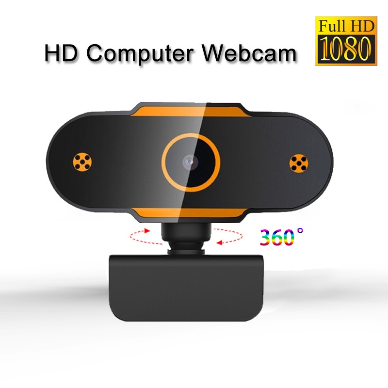 Webcam 1080p 4K Mini PC Usb Câmera Web Full HD Com Microfone 30fps Para Reunião De Jogos Youtube Streaming