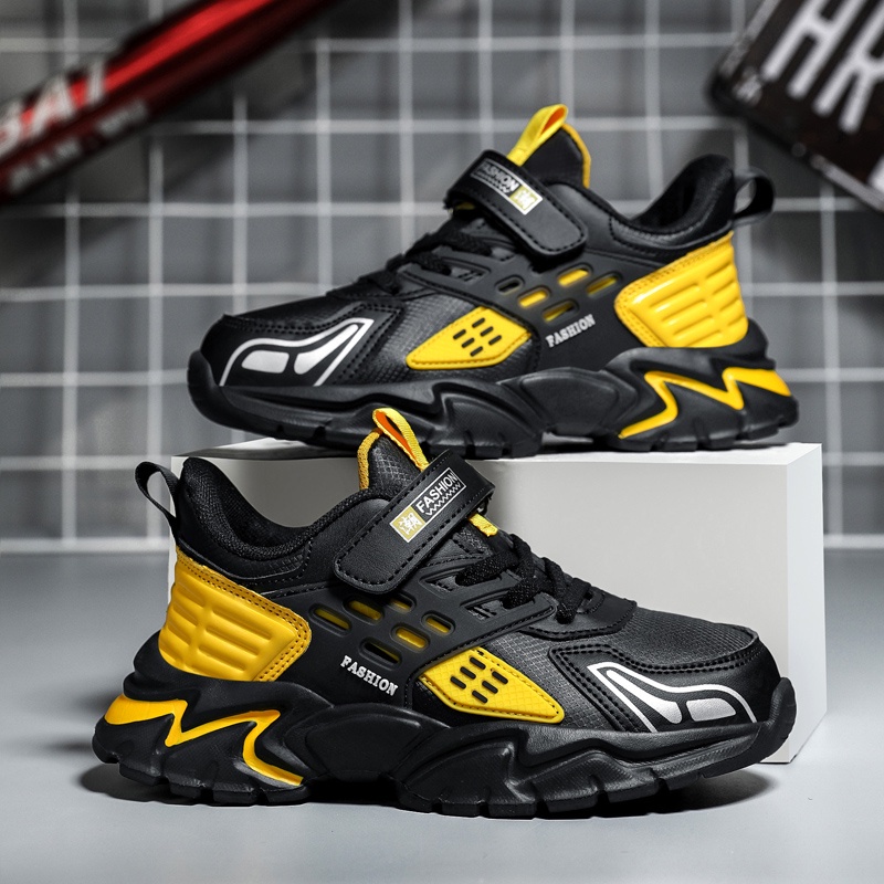 Tênis Infantil Casual Macio Fundo Confortável Esportivo De Corrida Leve Para Meninos Resistente Ao Desgaste Basquete