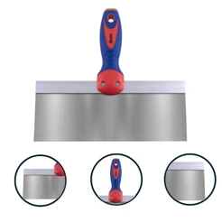 Desempenadeira Espátula Aço Inox 254mm Roma Massa Corrida Gesso Drywall Profissional