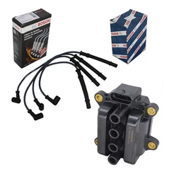 Kit Bobina E Cabo De Vela SANDERO 1.0 16V 2007/2016 1.0 16v Bosch