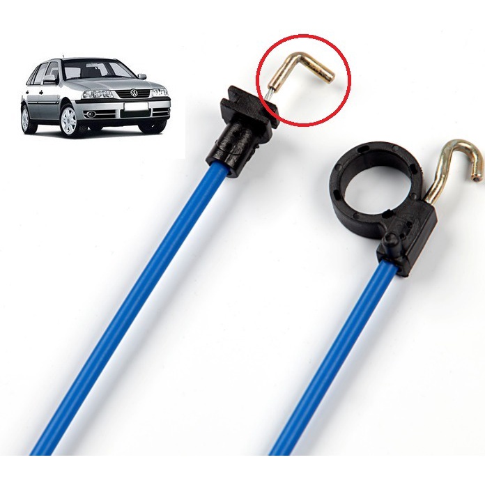 Cabo Fechadura Gol Parati Saveiro 4 Portas Dianteira Esquerda G2 G3 em L em Oferta na Shopee