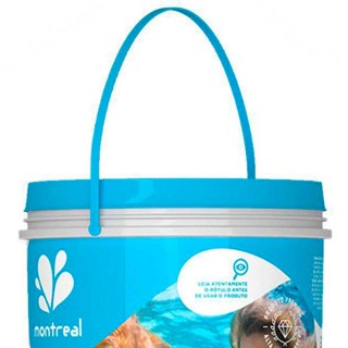 Cloro Granulado Dicloro de Sódio para Piscinas Light Blue Balde 10 KG MONTREAL
