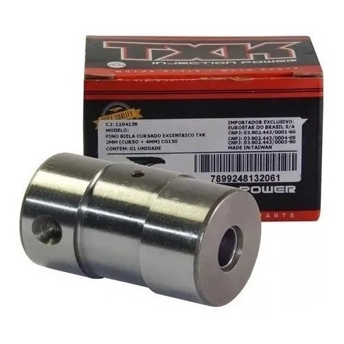 Pino Biela Crf 230 Cursado Excentrico 2mm (curso + 4mm) Txk