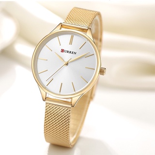 Relógios Femininos CURREN Marca Original Moda Casual Design Simples Slim Discador Esportivo Analógico Quartzo A Prova D'água 9024 XA Sem Caixa em Oferta na Shopee