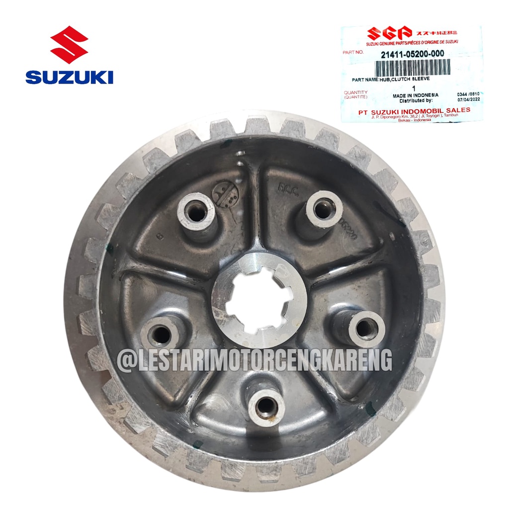 SATRIA FU 150 Carbono Carcaça De Embreagem De 5 Pés 21411-05200-000 ORIGINAL SGP