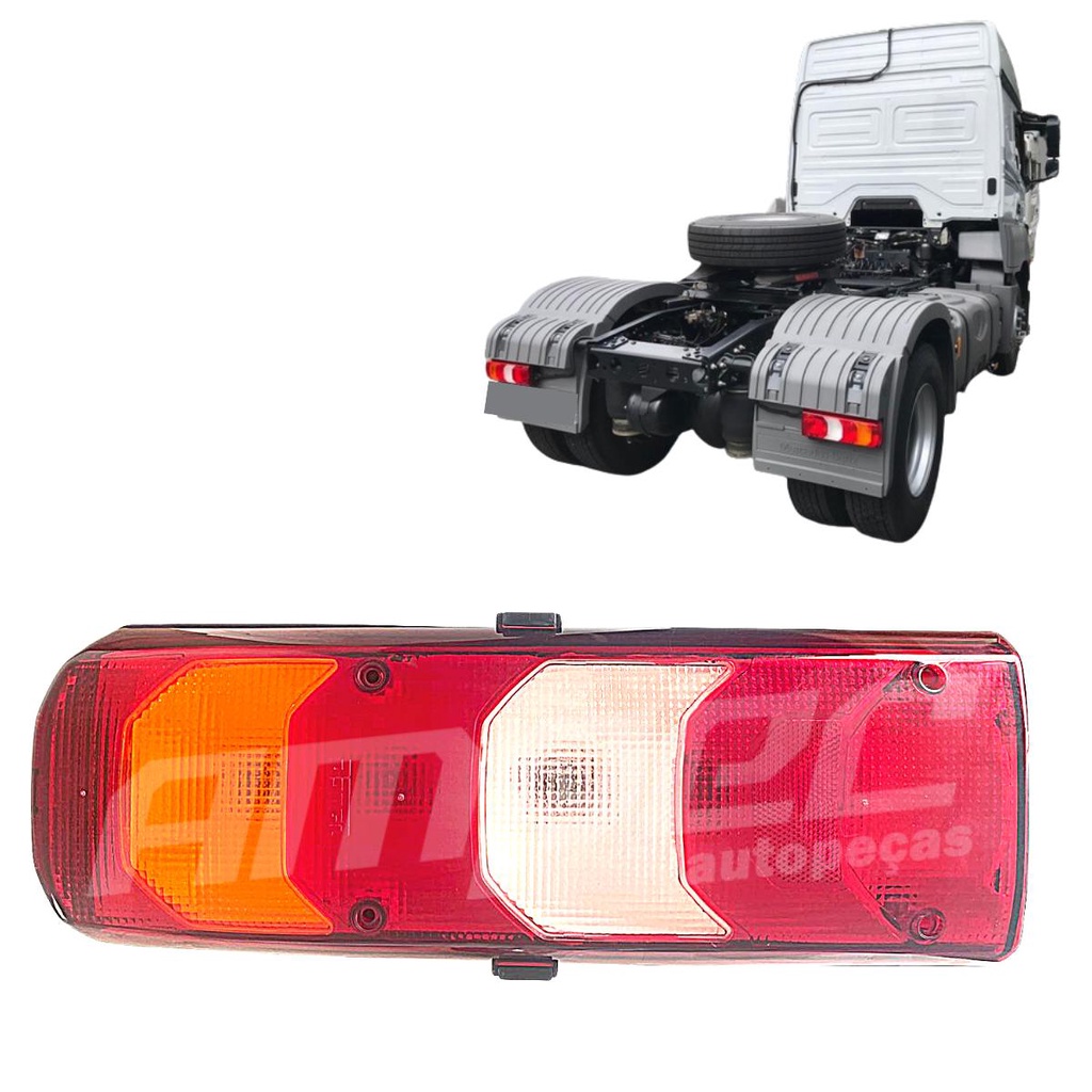 Lanterna Traseira Mercedes Actros Atego Acelo Atego Esquerdo em Oferta na Shopee