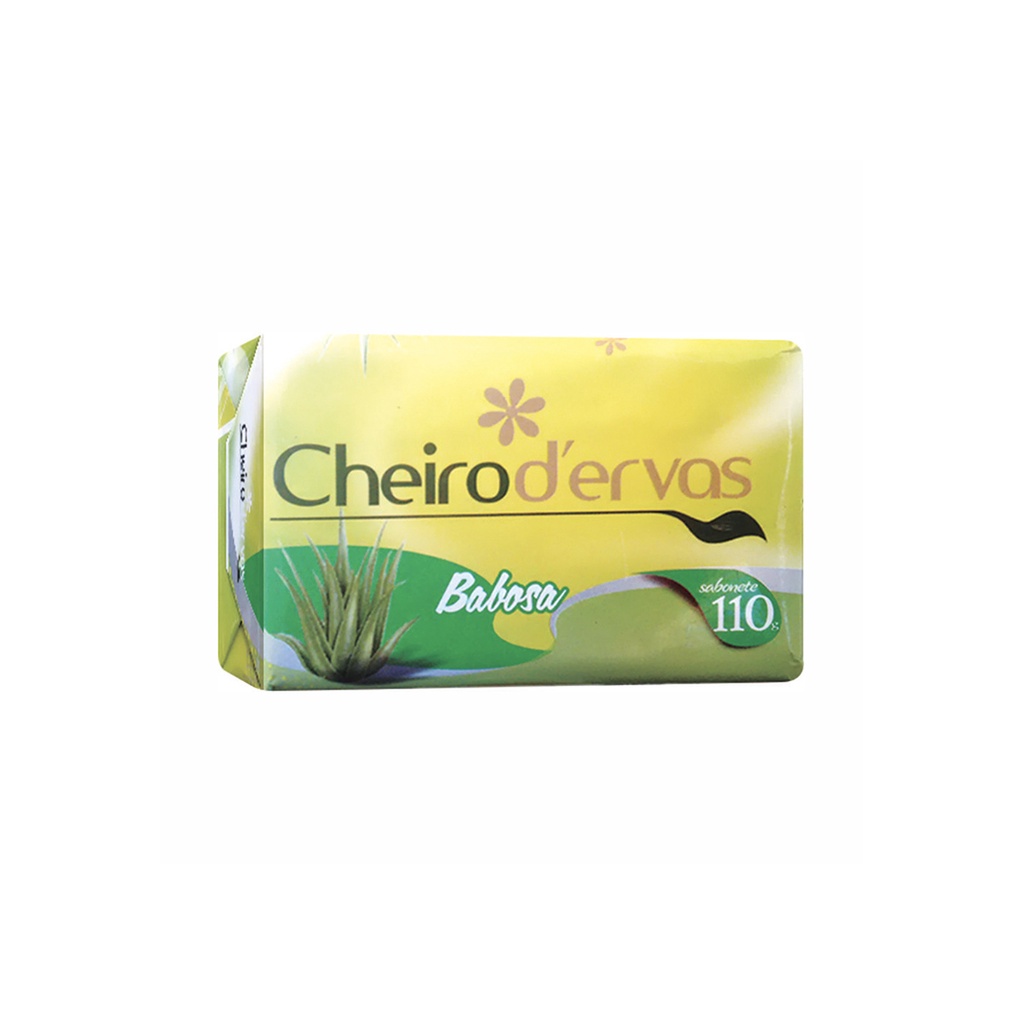 Sabonete Artesanal de Babosa 110g - Cheiro d' Ervas em Oferta na Shopee