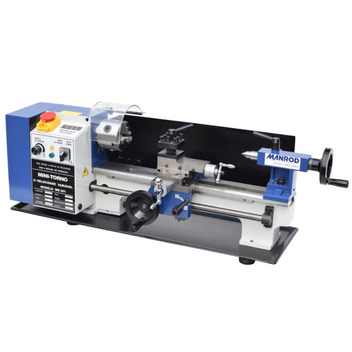 Torno Mecânico De Bancada Mr-301 350mm 220v Manrod