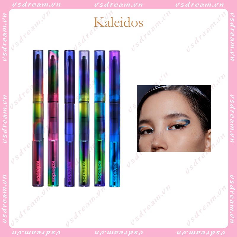 Kaleidos Caneta Gel Delineadora Camaleão Perolada Estroboscópica À Prova D'água Sentir Não Mancha Criação De Coloração Rica Noite L06 Delineador De