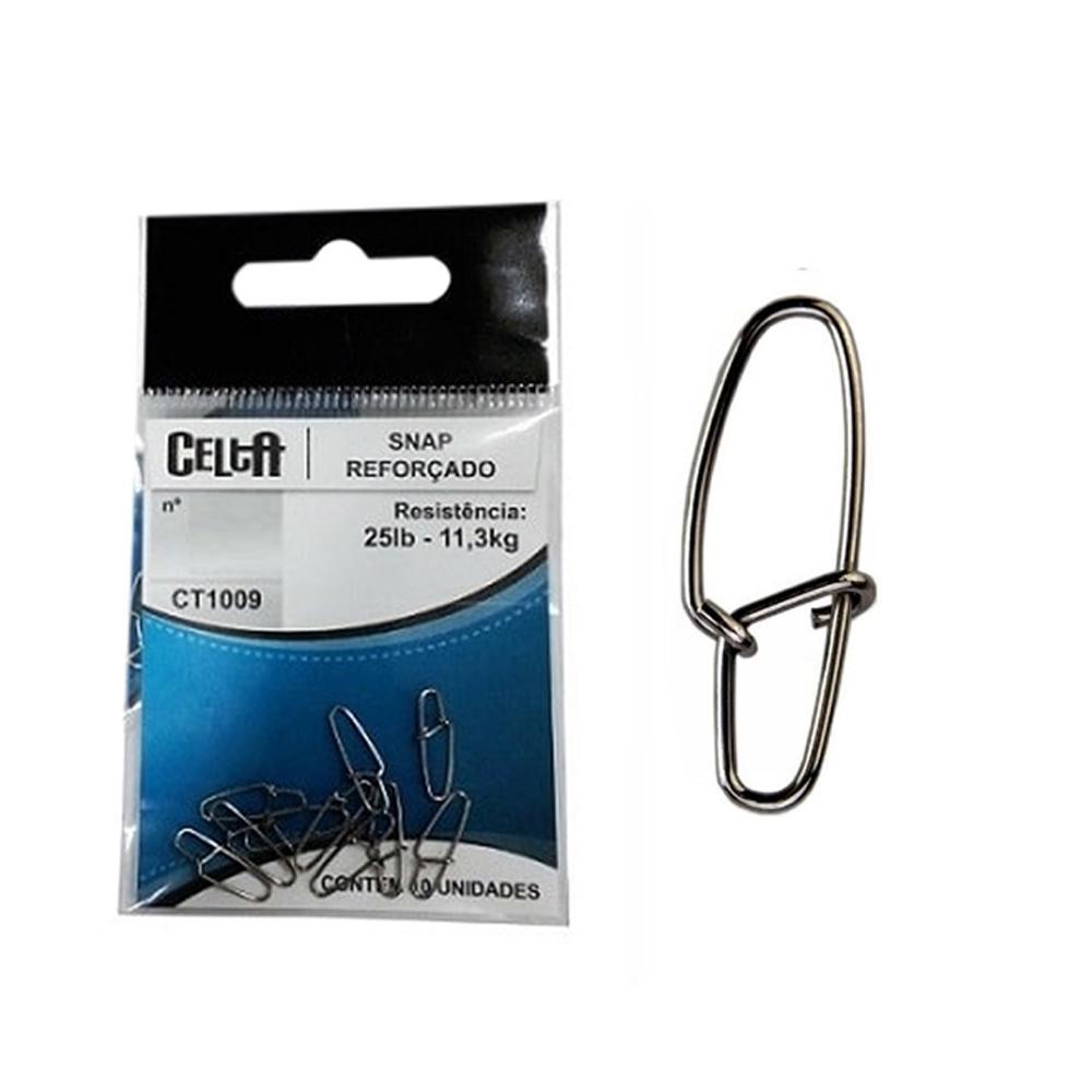 Snap para Iscas Artificiais Reforçado CT1009 - Celta 4 em Oferta na Shopee