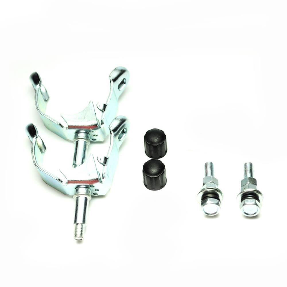 Suporte para Adaptar Freio Pivo Dianteiro Cantilever ou V-Brake Abraçadeira Zincada Par