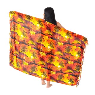 Canga de Praia Coqueiro Tropical em Viscose Saida de Praia Tecido Canga em Oferta na Shopee