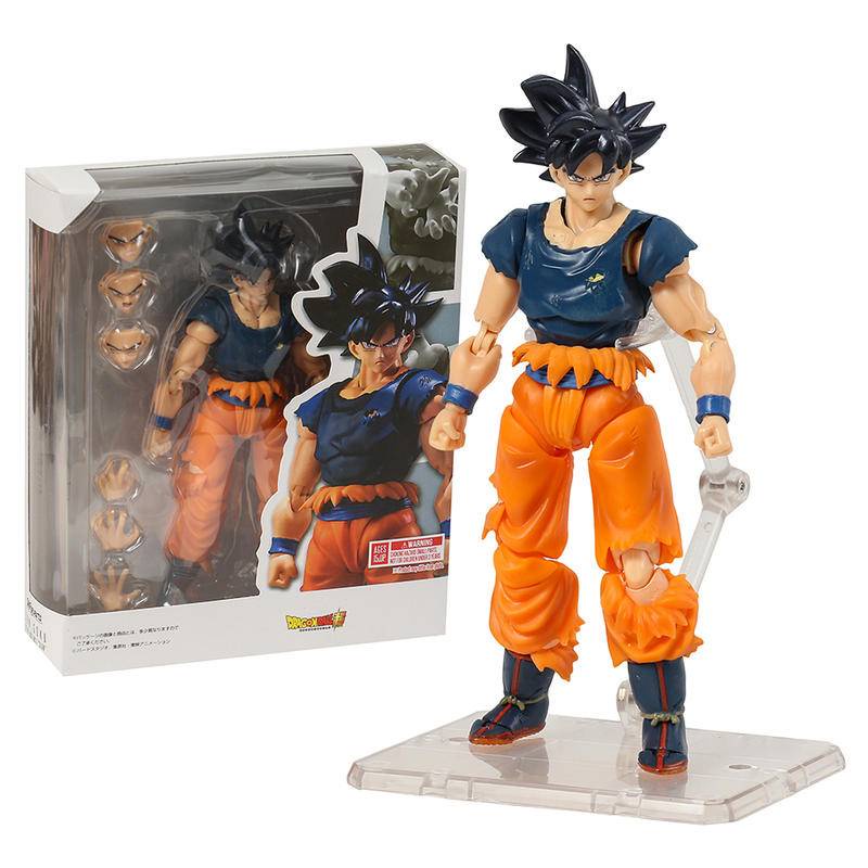 Dragon Ball SHF Goku Modelo De Boneca De Energia Livre E Fácil