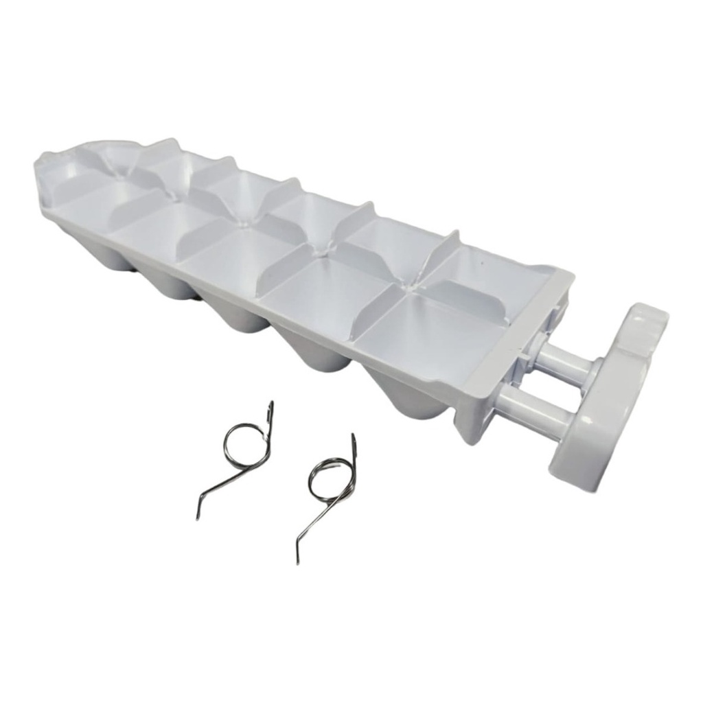 Kit Forma De Gelo + Par Mola Torção Refrig Bosch/continental