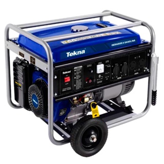 Gerador de Energia à Gasolina 7,2 KVA 4T Bivolt GT8000FBE TEKNA em Oferta na Shopee