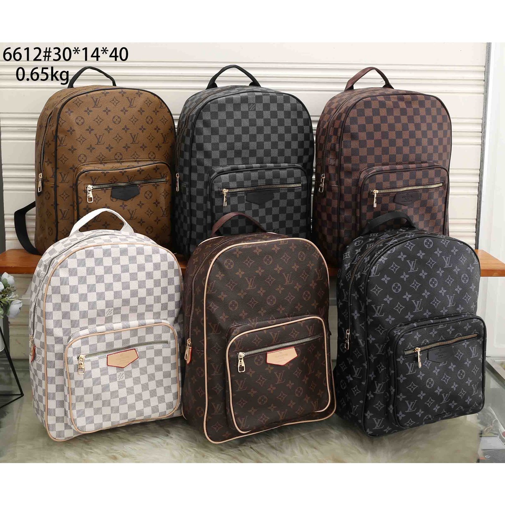 Mochila Louis Vuitton De Grande Capacidade Para Notebook Negócios Bolsa  Escolar anti-Roubo Computador - Escorrega o Preço